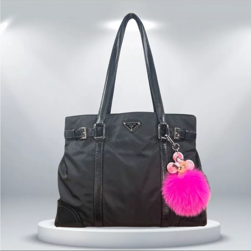 Prada Tote Black Nylon